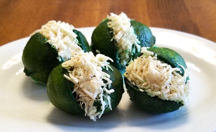 A Traditional Sweet – Coconut Stuffed Limes